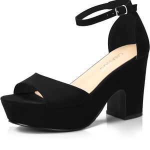 CAMSSOO platform heels, size 9